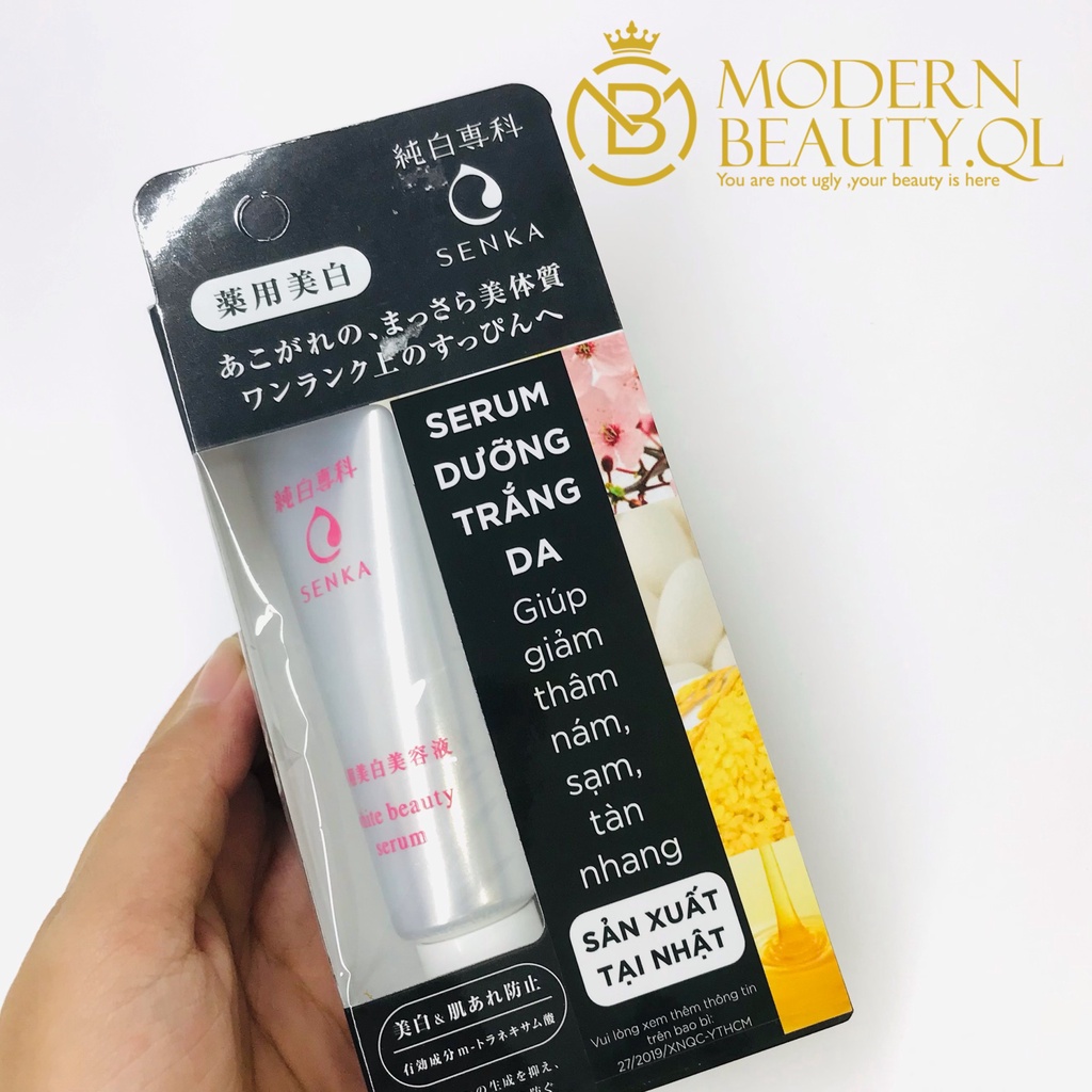 CHÍNH HÃNG: Tinh Chất Senka Dưỡng Sáng Da, Mờ Thâm Sạm 35g