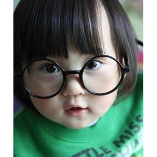 Kính gọng Mắt tròn xoe cute cho bé