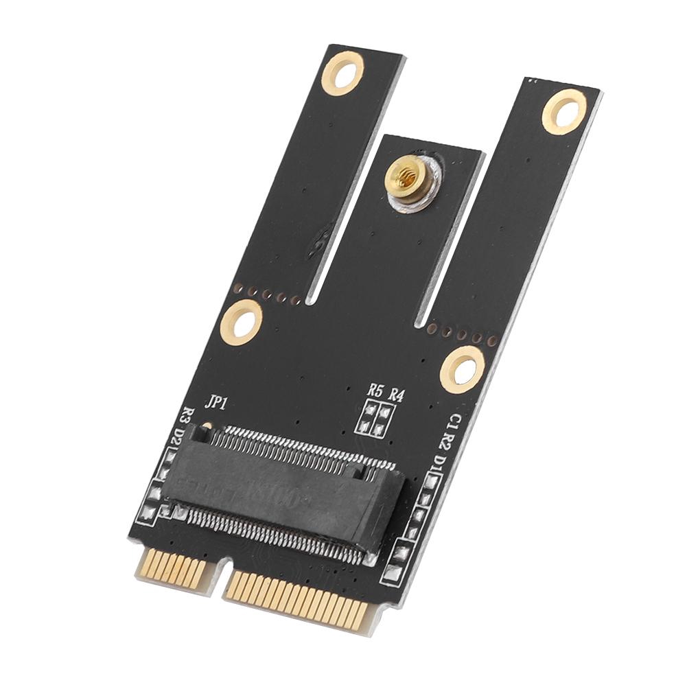 Card chuyển đổi Mini adapter NGFF sang 2 Wifi không dây PCI-E Bluetooth cho Notebook