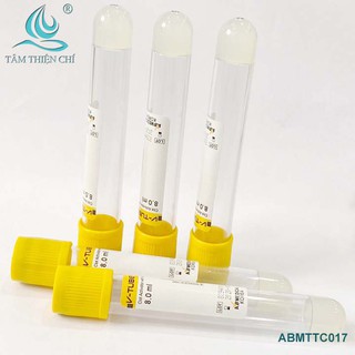 Ống nghiệm chân không SERUM GEL 8ml V-TUBE Hàn Quốc túi 10 ống (Date10/2022)