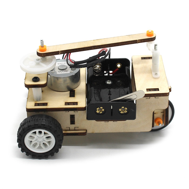 Đồ Chơi Robot Xe Đạp Điện Tử Thí Nghiệm Vật Lý Khoa Học Giáo Dục Cho Bé DIY