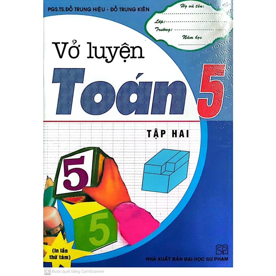 Sách-Vở Luyện Toán 5 Tập Hai ( Tái bản)