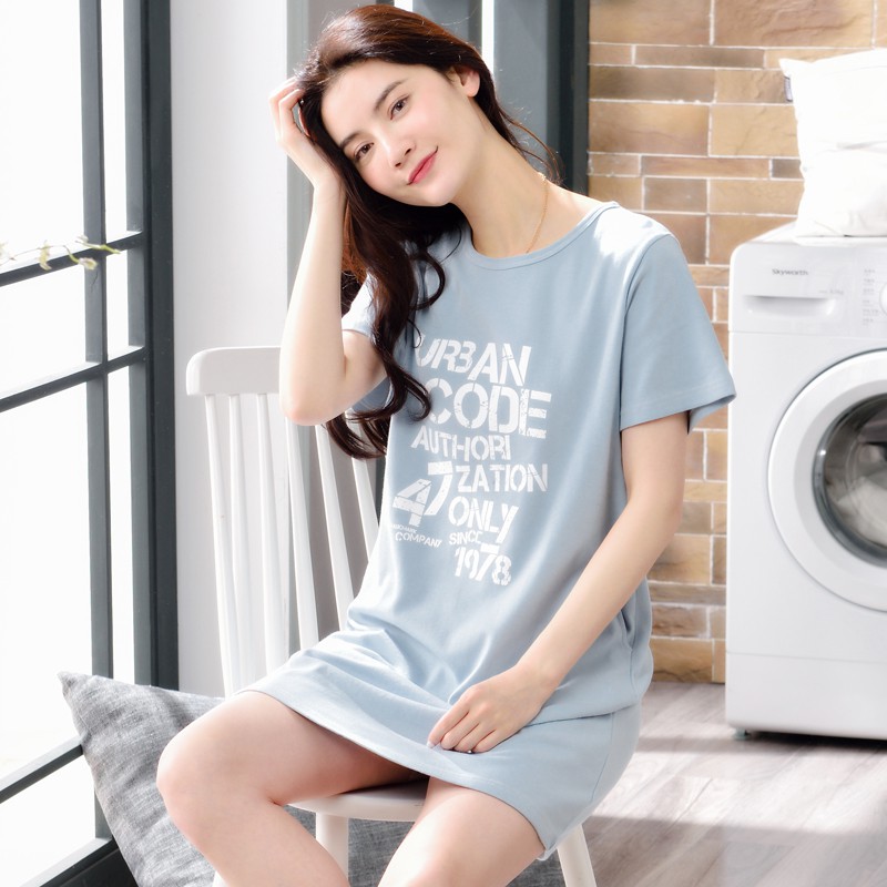 [Sale Off] ĐẦM NGỦ | VÁY NGỦ DÁNG SUÔNG chất vải cotton 100% thông thoáng | BigBuy360 - bigbuy360.vn