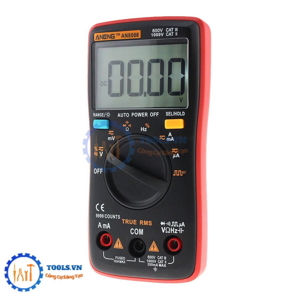 TST Đồng Hồ Auto Kĩ Thuật Số Chính Hãng ANENG AN8008 Digital Multimeter