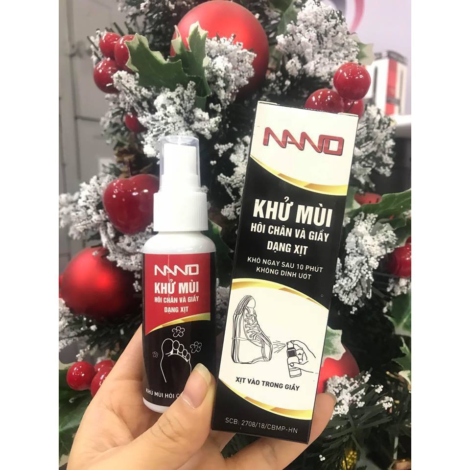 Lọ Xịt Khử Mùi Hôi Chân NANO ( 150ml )