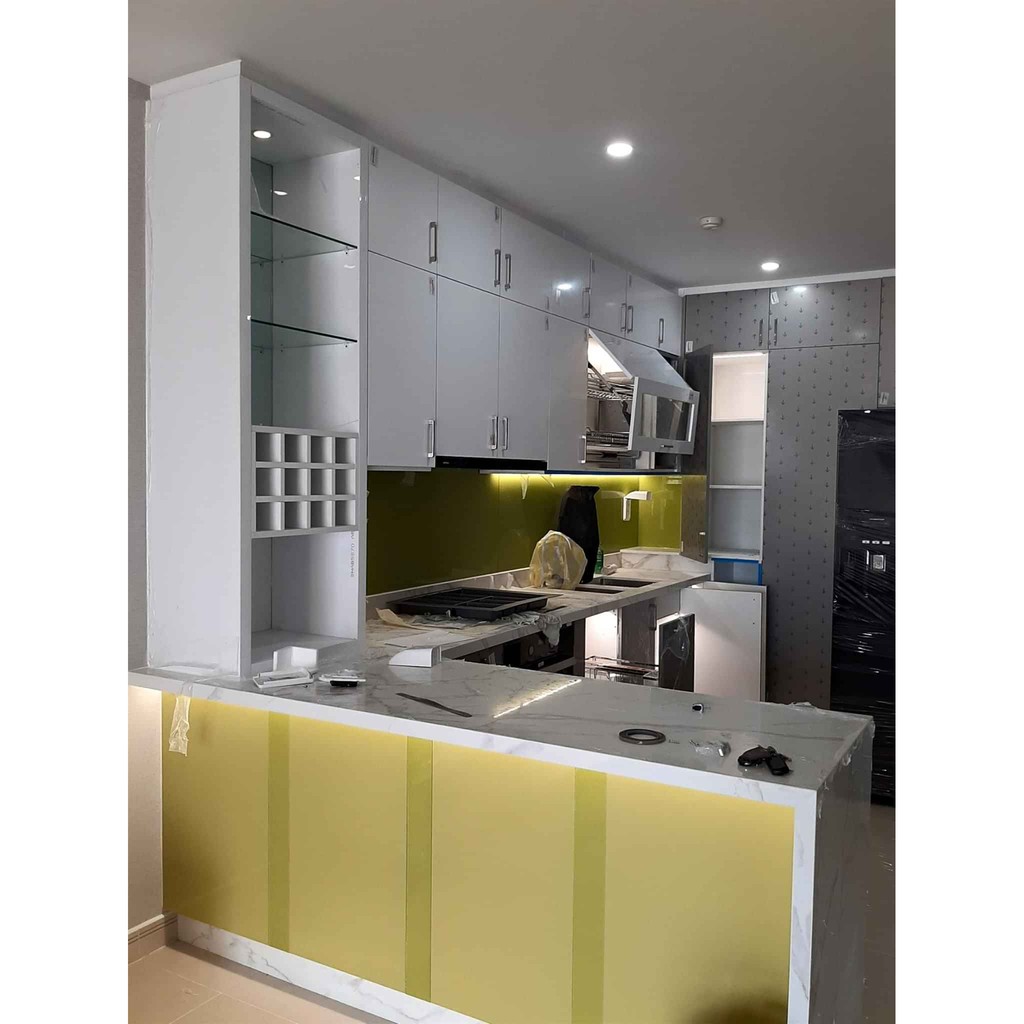 Đèn trang trí tủ, nổi, mini  - 3w - tròn