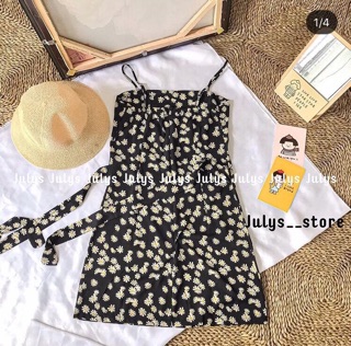 ✨ Đầm 2 Dây Hoa Cúc Xinh Yêu