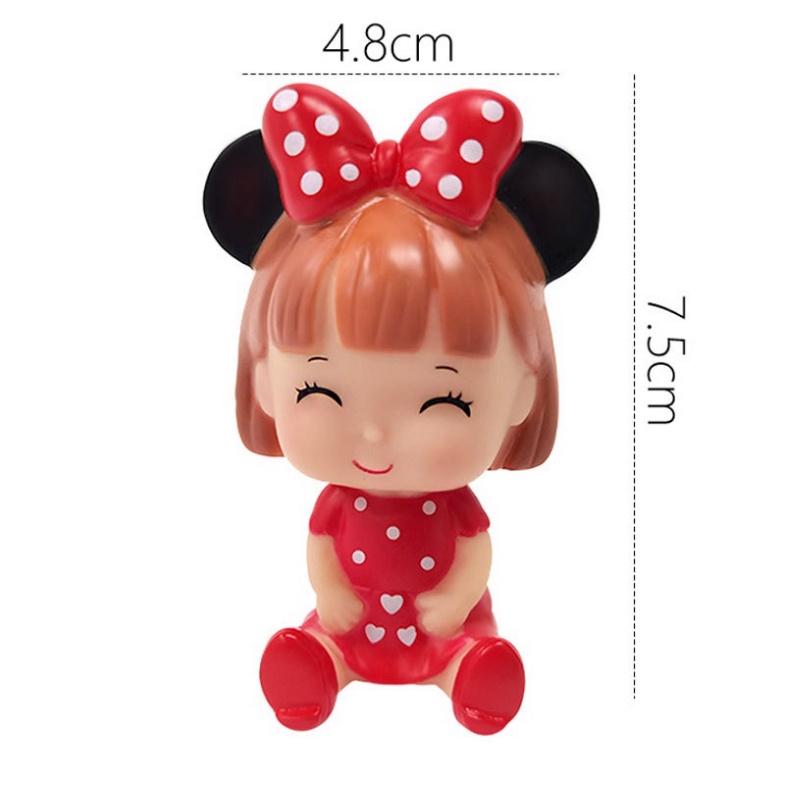 đồ trang trí bánh sinh nhật cho bé  [FREESHIP❤️] Em bé chuột micky siêu dễ thương