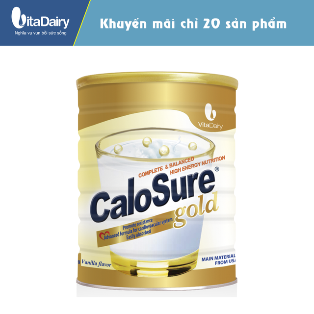 Sữa bột Calosure Gold 400g - S