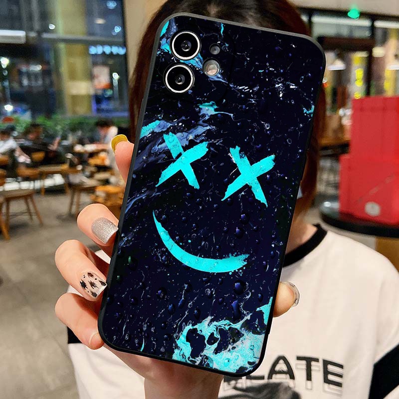 Ốp lưng iphone mặt mếu mặt cười  bảo vệ camera ốp iphone 13pro/11pro/6/7/8/se2020/plus/x/xs/xr/xsmax chống sốc