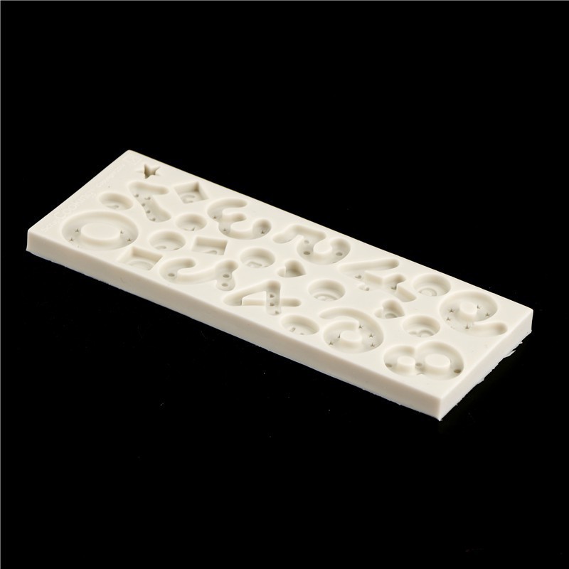 Khuôn silicone Nhấn Bánh Hình Số Trang Trí Bánh