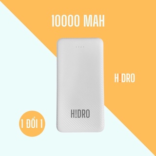 Sạc pin dự phòng HIDRO dung lượng 10.000Mah - Bảo hành 1 đổi 1