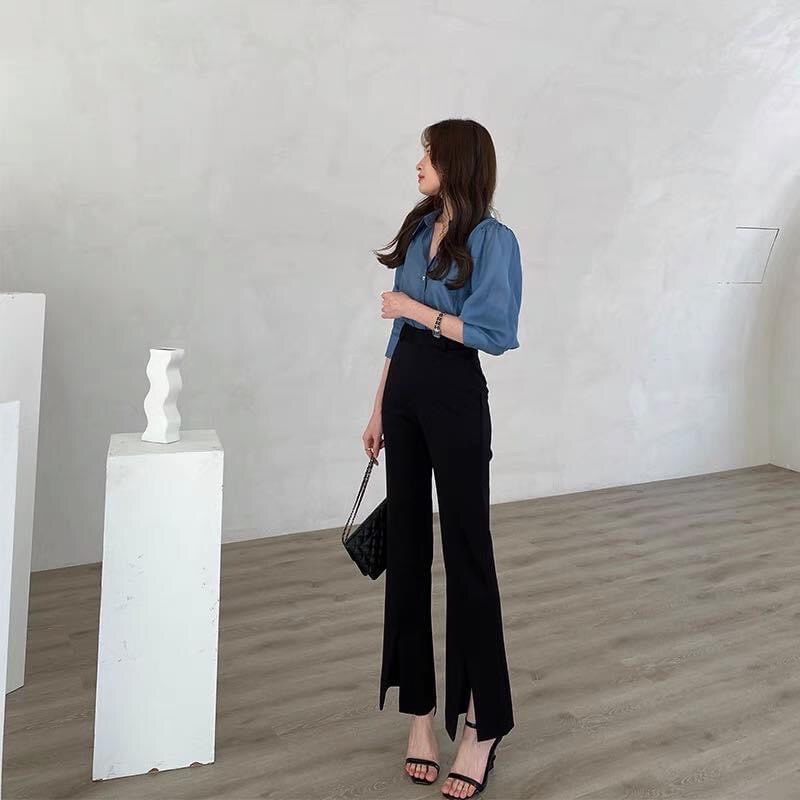 Quần tây sẻ tà