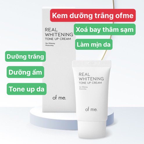 KEM BODY DƯỠNG TRẮNG DA BODY,NÁCH,MÔNG.BẸN OF ME. REAL WHITENING TONE UP CREAM NGĂN NGỪA THÂM SẠM