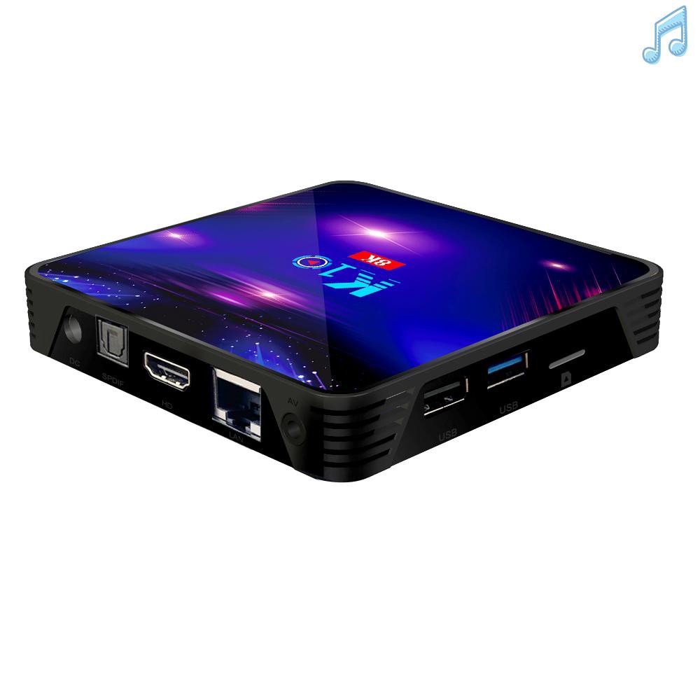 ANDROID Tv Box Thông Minh Kết Nối Wifi Amlogic S905X3 4gb / 128gb 2.4g / 5g Sử Dụng Wifi 1000m Lan Bt4.1