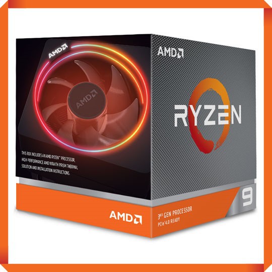 CPU AMD Ryzen 9 3900X - Socket AMD AM4 - BH 5 năm