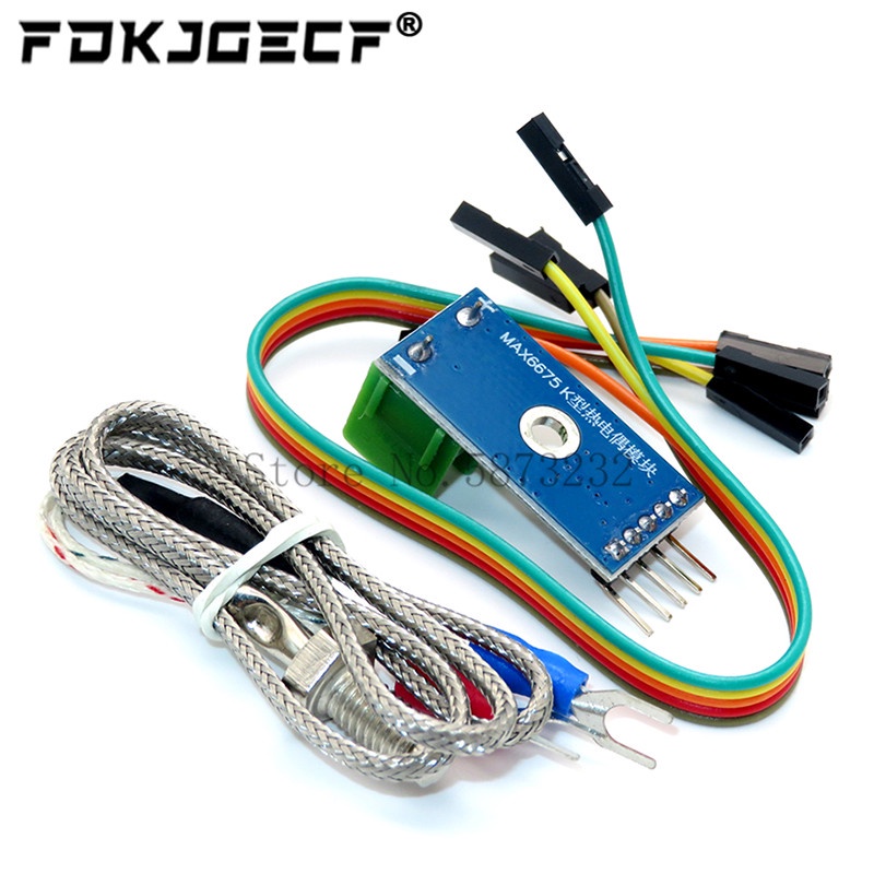 Set Mô Đun MAX6675 + Mô Đun Cảm Biến Nhiệt Loại K Chuyên Dụng Dành Cho arduino