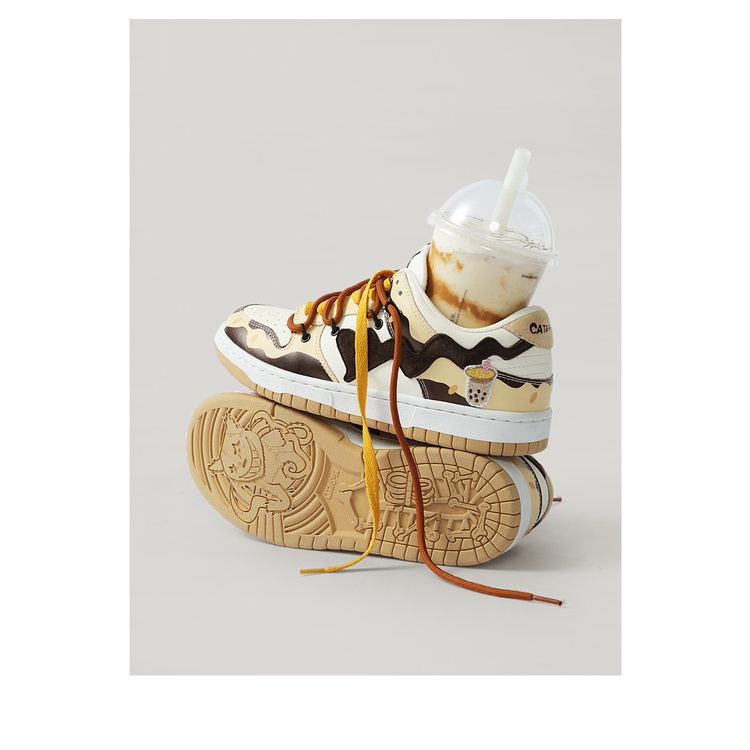 Giày Cat & Sofa Chính Hãng 💙SIMPLE SNEAKER💙 Giày Thể Thao Cat Sofa Milk Tea Phong Cách Đường Phố
