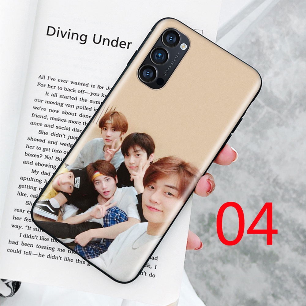 Ốp Điện Thoại Dẻo Viền Đen Họa Tiết Nhóm Nhạc txt Cho samsung galaxy a42 m02 a72 a02 a12 a52 a22 a32 a02s wi-184
