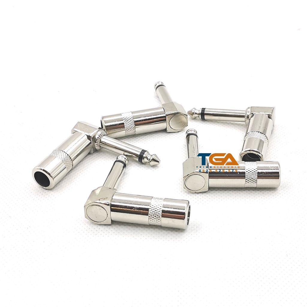 Jack rắc 6ly cong  mono 2 khấc