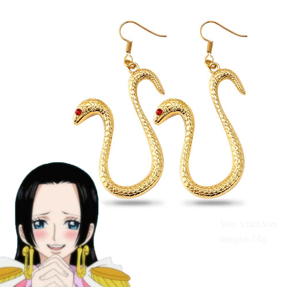 Bông tai hình nhân vật anime Boa Hancock kiểu Hàn Quốc thời trang cho nữ DYRUIDOJ1