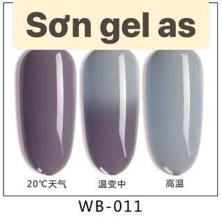 Sơn gel AS đổi màu- (mã WB)