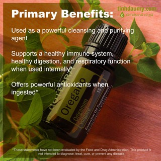 Tinh dầu Bạc hà Ý Oregano