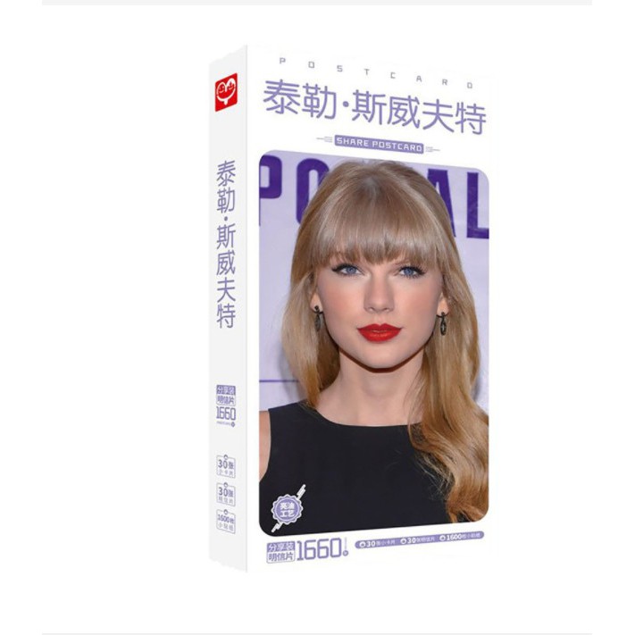 Hộp ảnh postcard Taylor Swift mẫu mới nhất