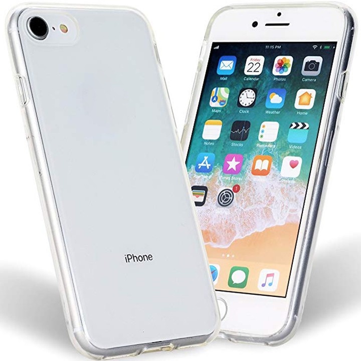 ỐP LƯNG DẺO SILICON TRONG SUỐT ĐIỆN THOẠI IP 8 7 6 PLUS 6