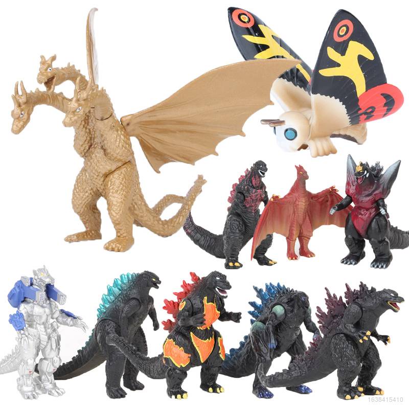 (MỚI) Bộ 10 mô hình quái vật Godzilla
