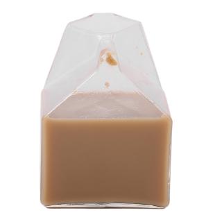 Cốc thủy tinh đựng cà phê hình hộp sữa độc đáo