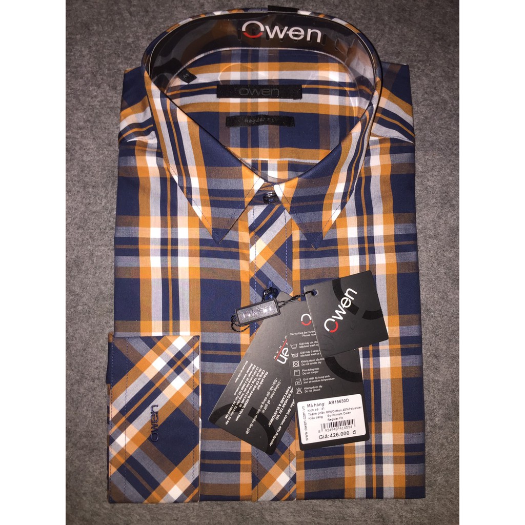 Sơ mi OWEN DÀI tay mã - AR15630D