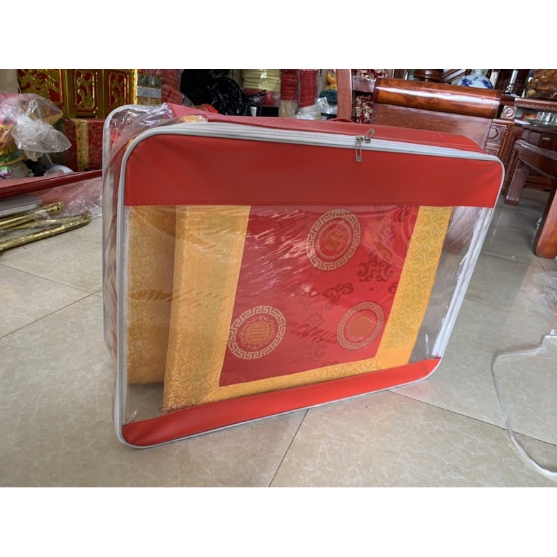 🎁Đệm/Thảm Ngồi Hầu Đồng-PK Hầu Đồng-1Bộ có 3 chiếc,1Dài 2 Ngắn:Làm từ đệm mút Ngồi siêu êm bọc bởi chất Vải Gấm Cao Cấp.