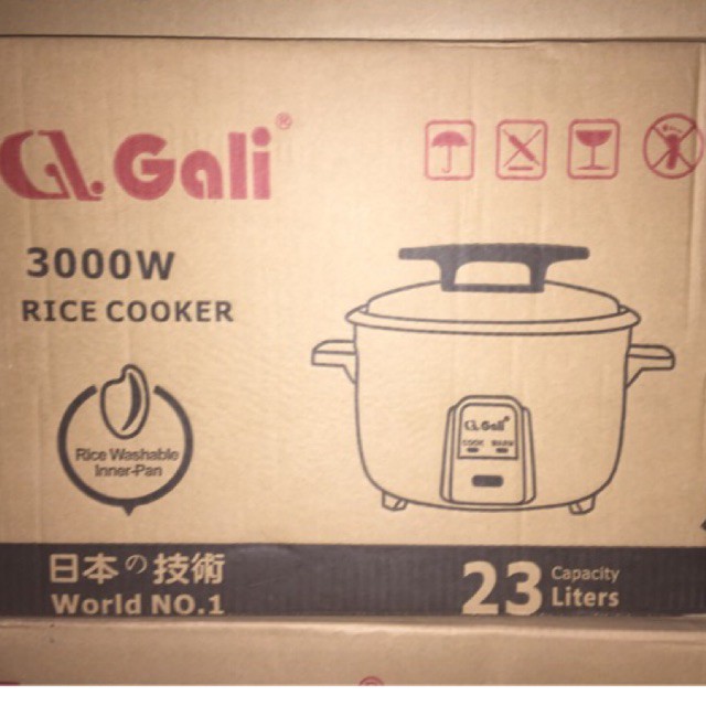 [Free Ship] Nồi Cơm Điện Công Nghiệp Gali 23 lít 3000W