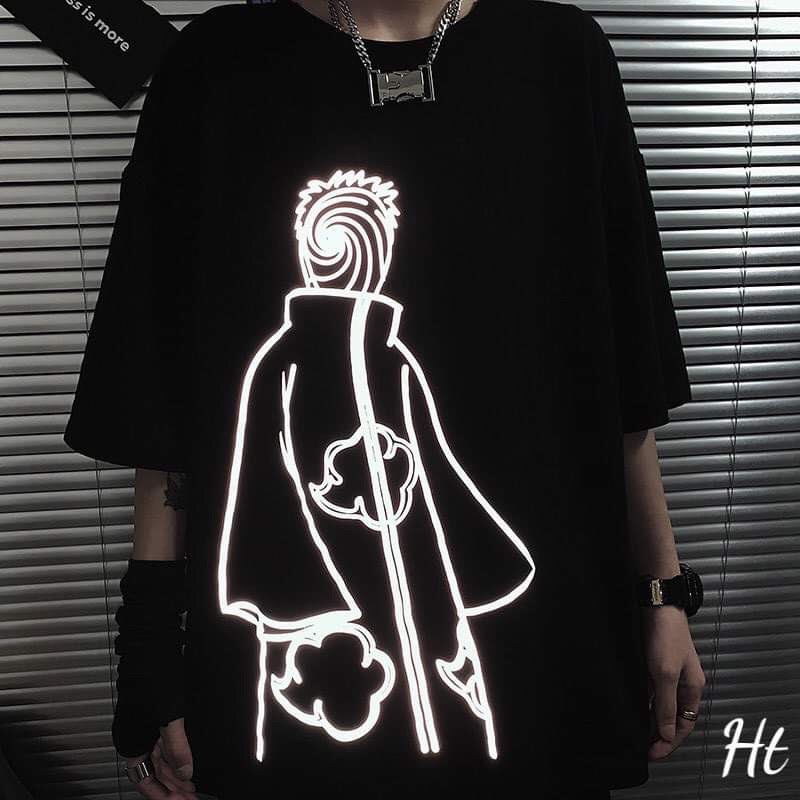 Áo thun phản quang Naruto