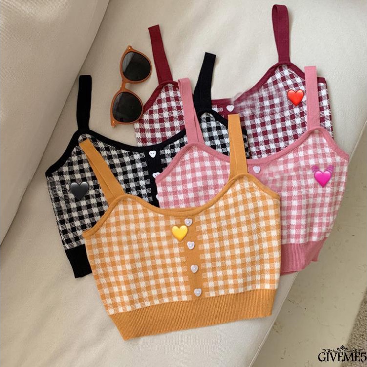 Áo croptop dệt kim cổ tròn màu sắc thời trang cho nữ