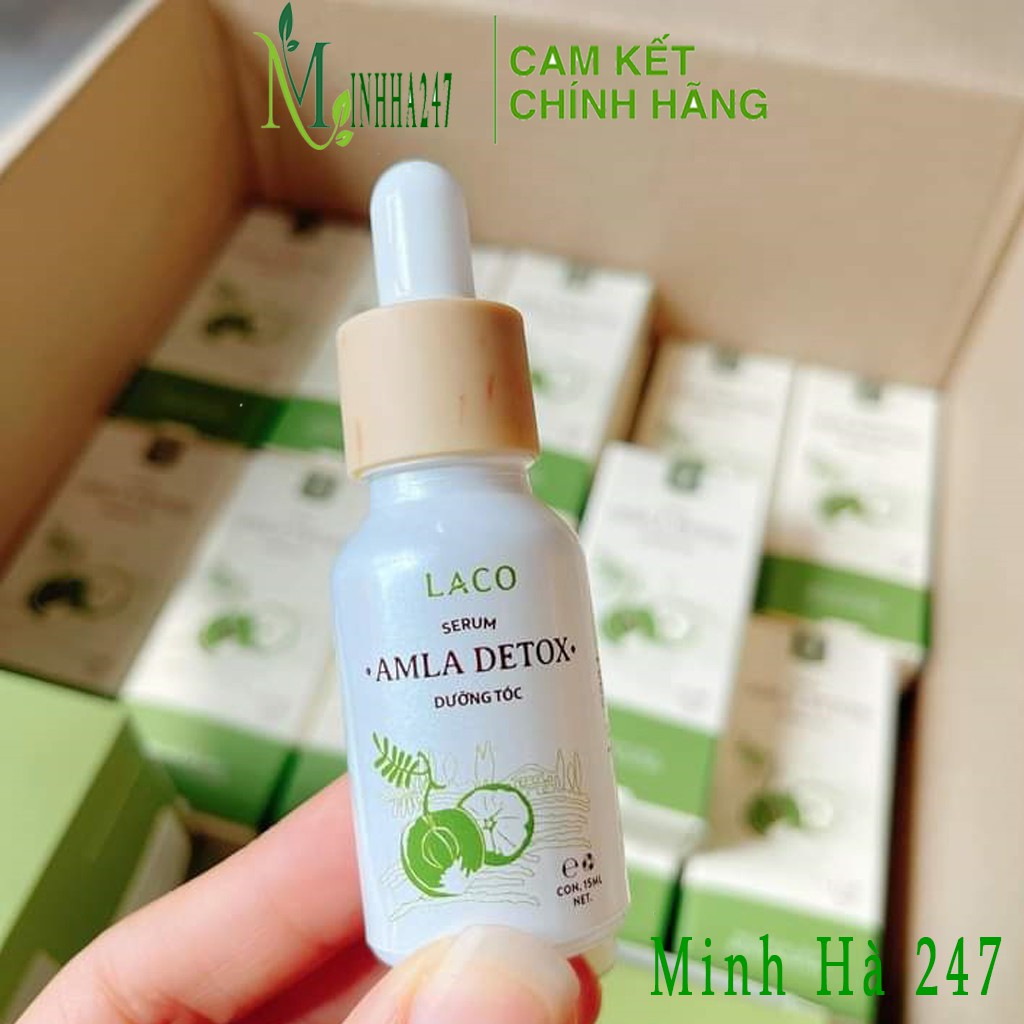 Dầu Gội Organic Amla Laco Cam kết chính hãng