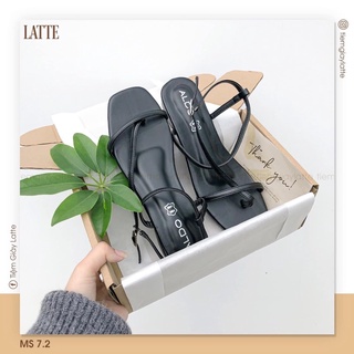 Giày sandal nữ Latte quai ngang dây chéo xinh xắn [form nhỏ]