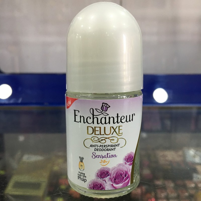 Lăn khử mùi hương nước hoa Enchanteur Deluxe Sensation 20ml