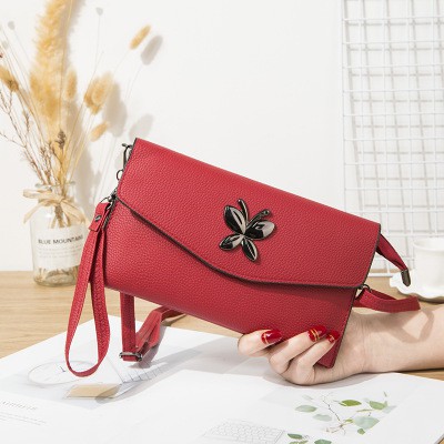 Túi xách nữ đeo chéo ulzzang Túi đựng ĐTDĐ Clutch hình bướm lớn nhiều màu . Bóp ví dự tiệc (TT2331)