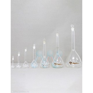 Bình định mức màu trắng 100ml-2000ml