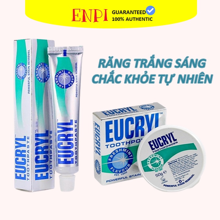 Sản phẩm tẩy trắng răng Eucryl