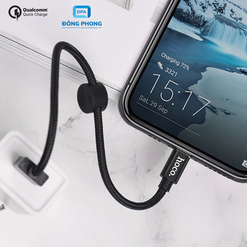 Cáp Ngắn Sạc Nhanh Hoco X35 Cổng Micro Chính Hãng
