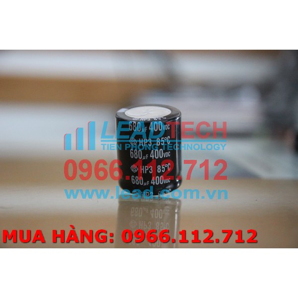 Tụ điện 680uF 400VAC giắc cắm
