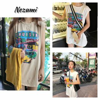 Áo gym tanktop unisex form rộng hình thành phố, áo ba lỗ nam nữ, bóng rổ