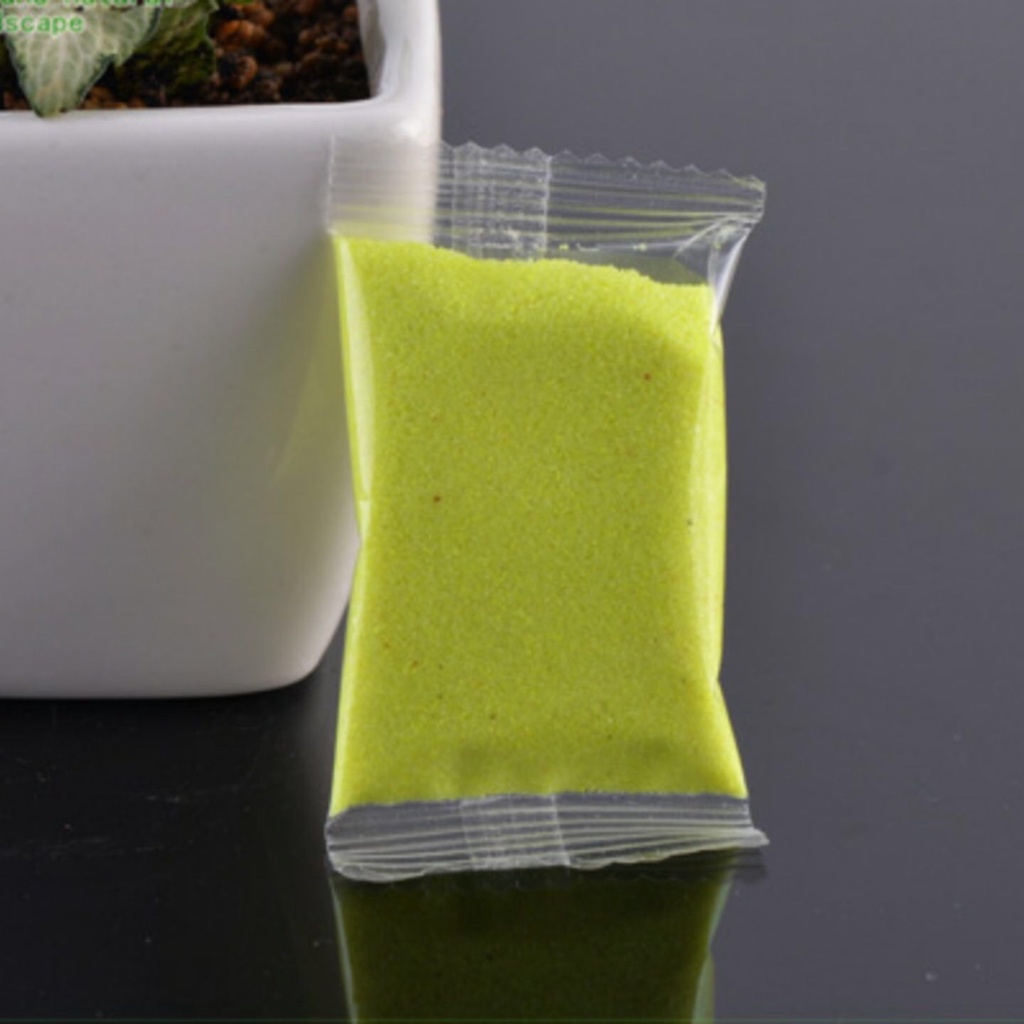 Phụ Kiện Tiểu Cảnh Cát Màu Sắc Trang Trí Chậu Cây, trải mặt chậu