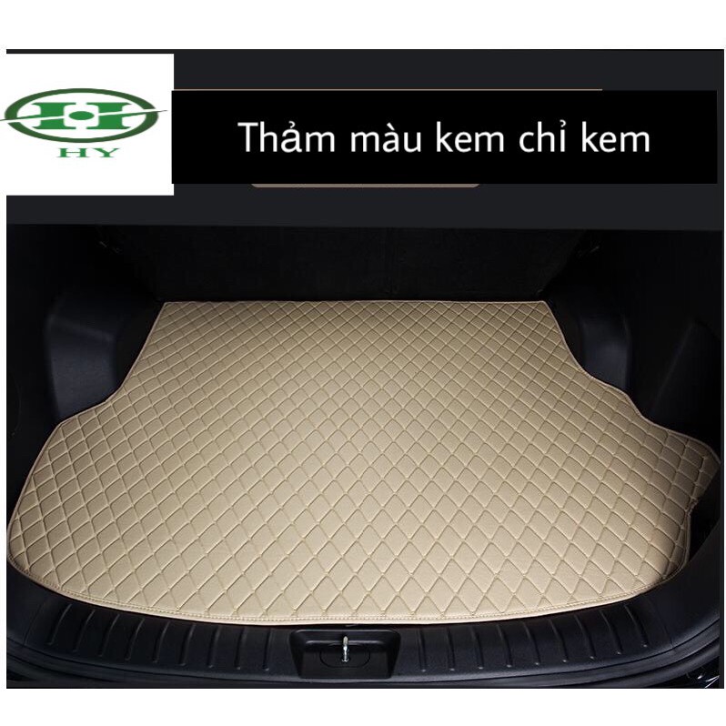 Thảm Lót Cốp Da Trám Cao Cấp Không Mùi, Chống Nước 100%  Dành Cho CX5, Tucson, Elantra, Kona, Cerato, Vios, Yaris, Merc