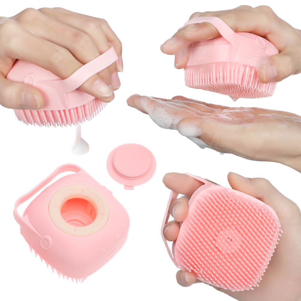 Bàn Chải Silicone Chà Lưng Tẩy Tế Bào Chết Không Độc Hại