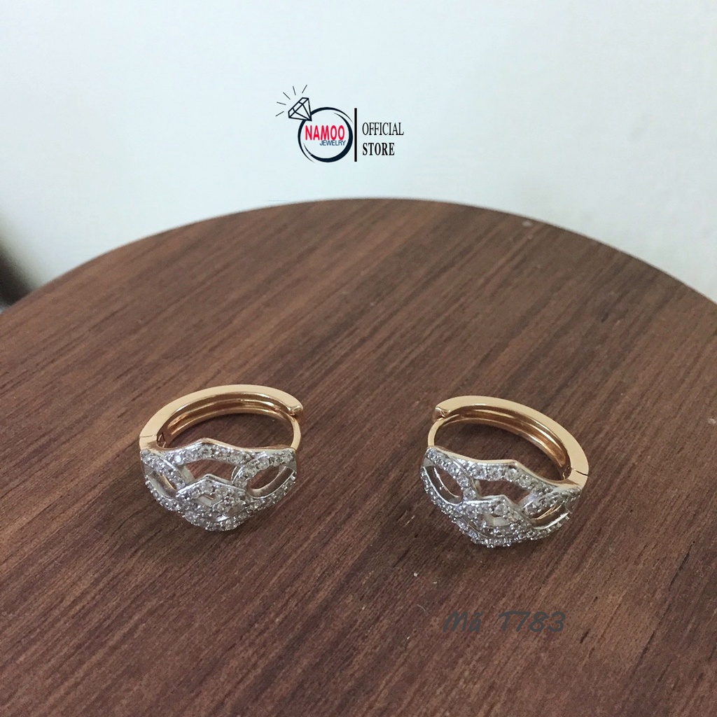 Khuyên Tai Nữ T783 Bền Màu Dùng Hàng Ngày Không Đen Gỉ