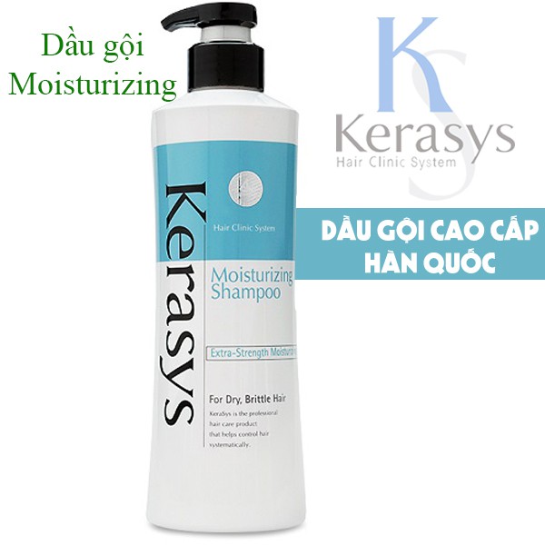 Dầu xả cân bằng độ ẩm cho tóc xơ và rối Kerasys Moisture Cao cấp Hàn Quốc 600ml